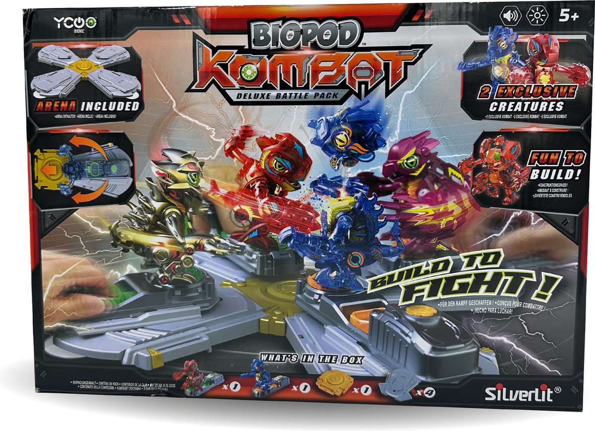 Biopod Kombat Battle Deluxe Set - incl. Battle Arena