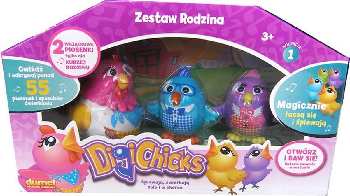 Dumel Silverlit DigiChicks Chicken Family Set