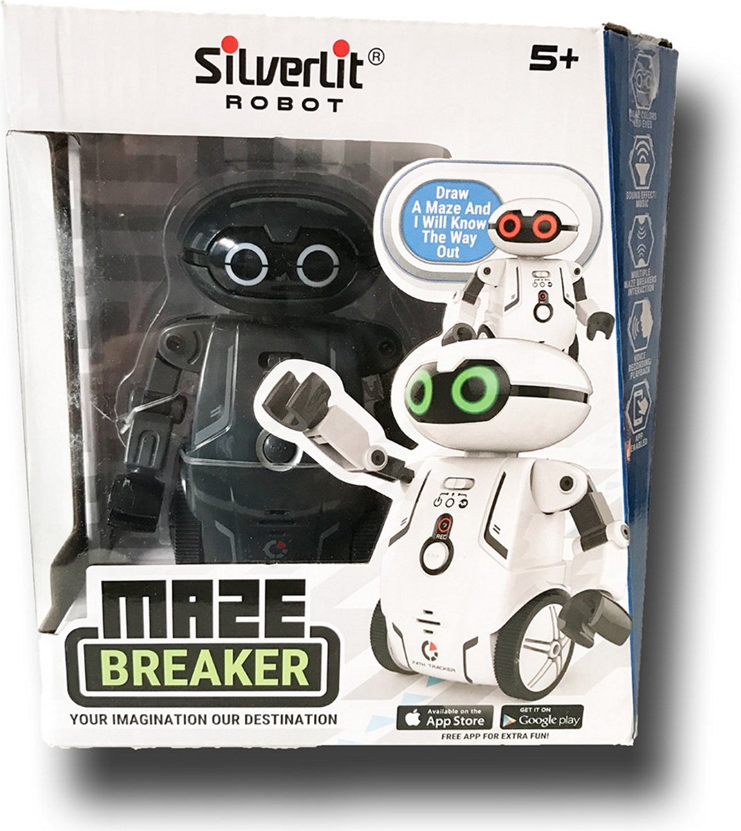 Silverlit Interactieve Robot Mazebreaker Zwart