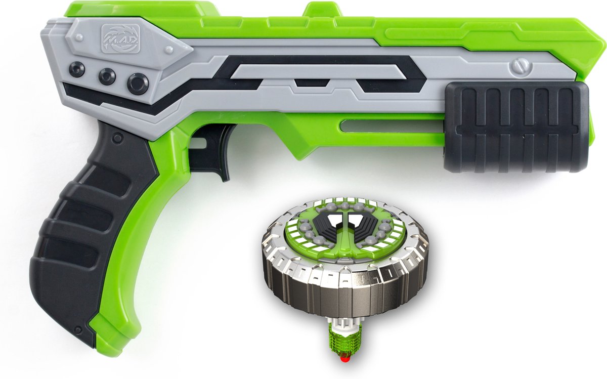 Spinner Mad Single shot blaster Thunder - groen