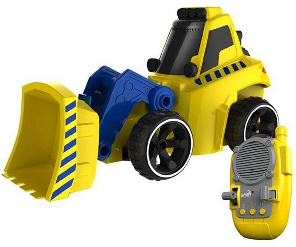 Tooko RC Bulldozer + Licht en Geluid Geel/Blauw