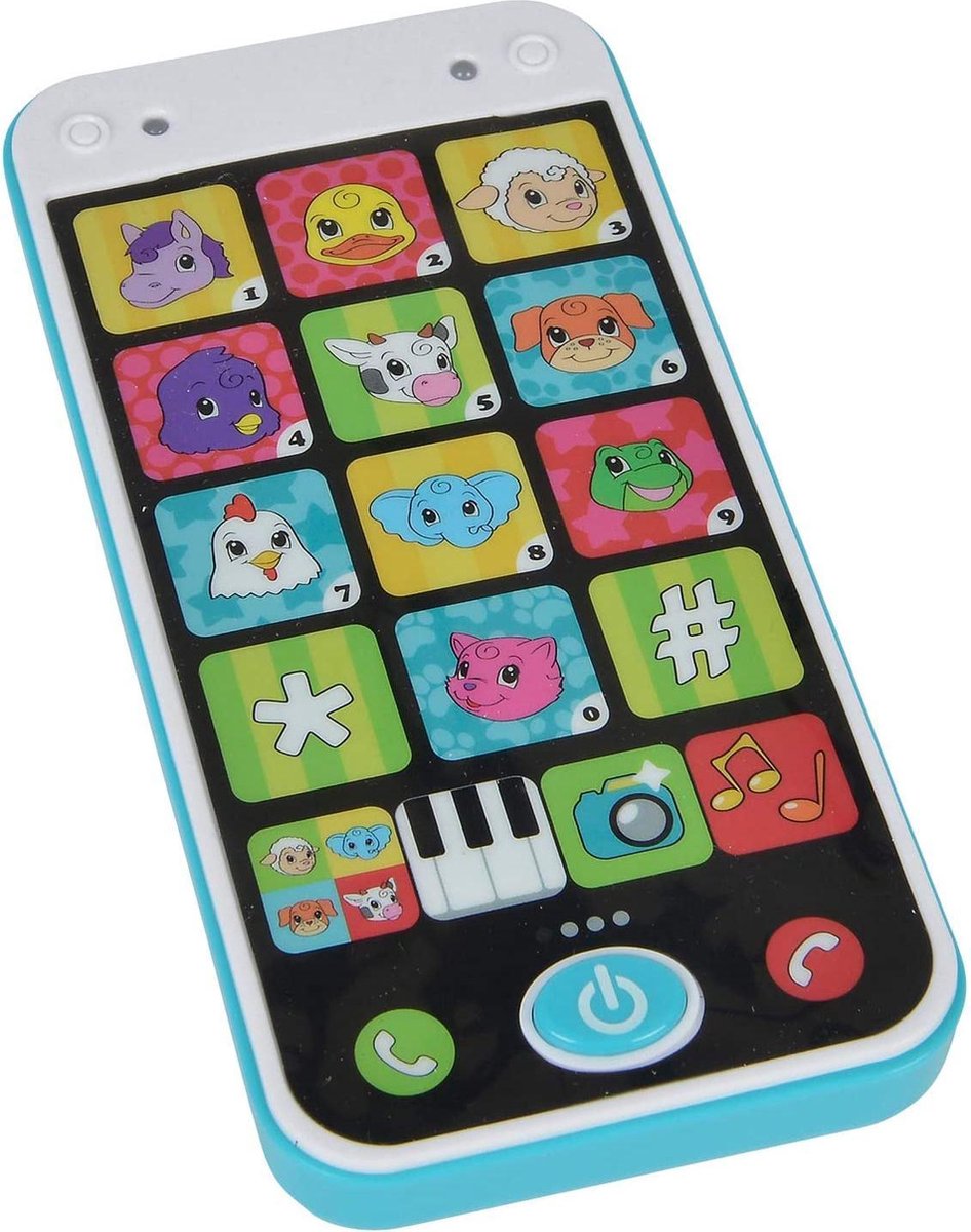 ABC Speelgoedtelefoon Smartphone Junior 17,2 X 15,7 Cm