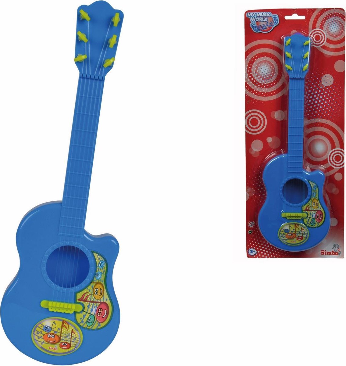 Simba - My Music World Gitaar M/Cartoon Motive(41cm)