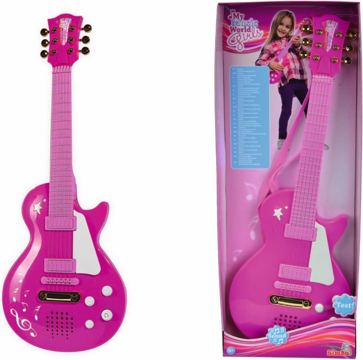 Simba - My Music World girls Rock Gitaar (56cm)