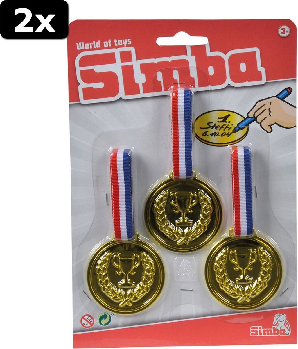 2x Simba 3 Gouden Medailles