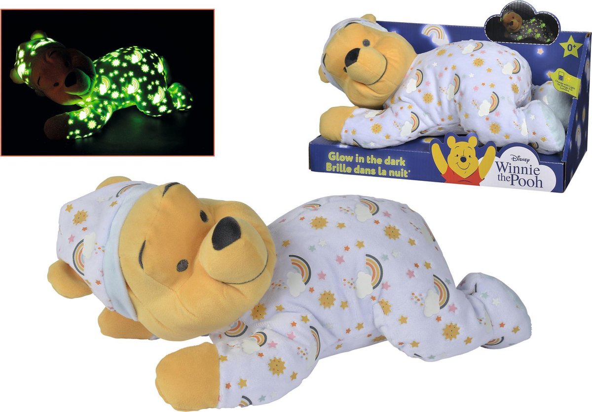 Disney - Winnie Glow I/T Dark30cm,Dp1