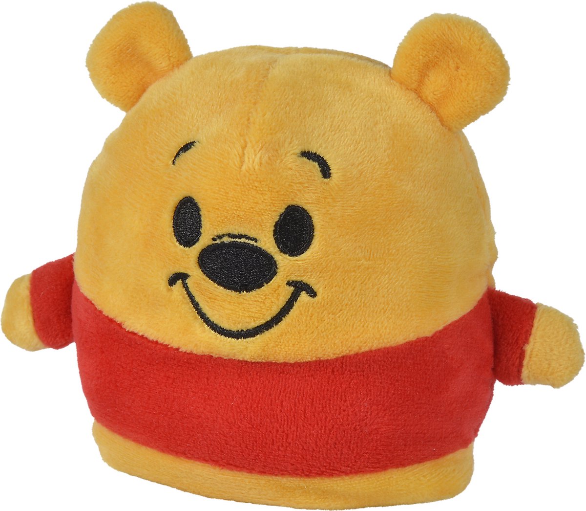 Disney - Winnie de Poeh & Iejoor Omkeerbaar 8cm - Geel/Grijs - Pluche - Knuffel