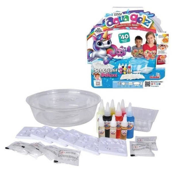   - Aqua Gelz - Deluxe Creatieve Set - 3D Beeldje - Creatieve Kit voor kinderen - Geltubs - Vanaf 8 jaar