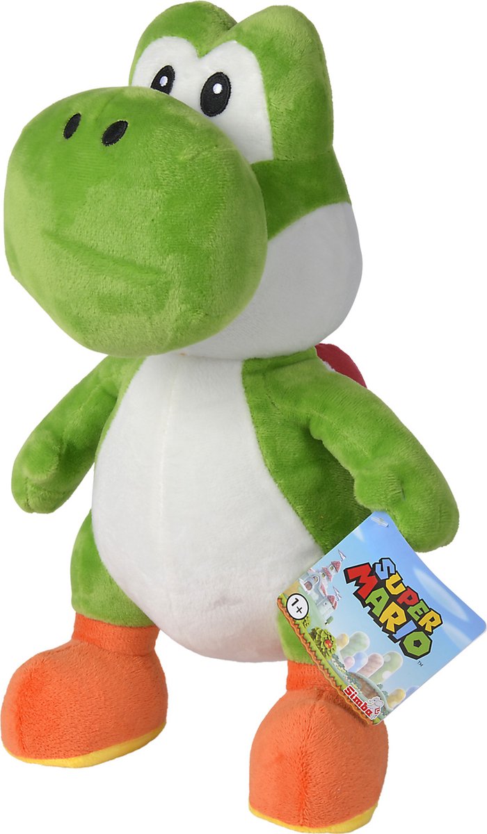 Super Mario Yoshi Pluche, 30cm - Knuffel