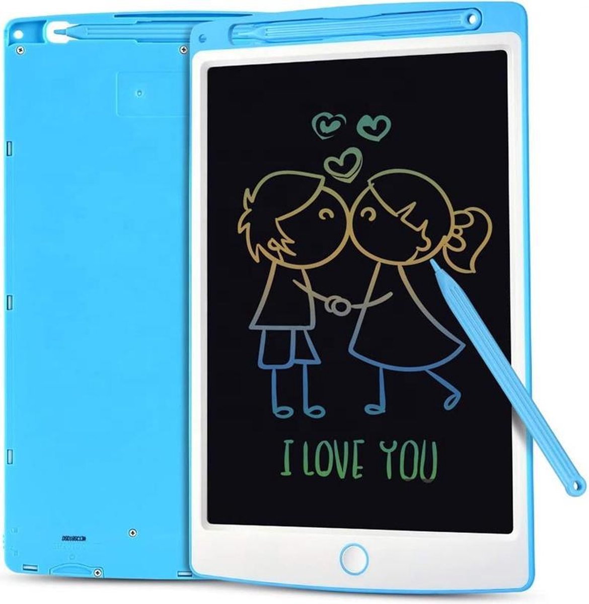 LCD tekenbord kinderen - Blauw - 8,5