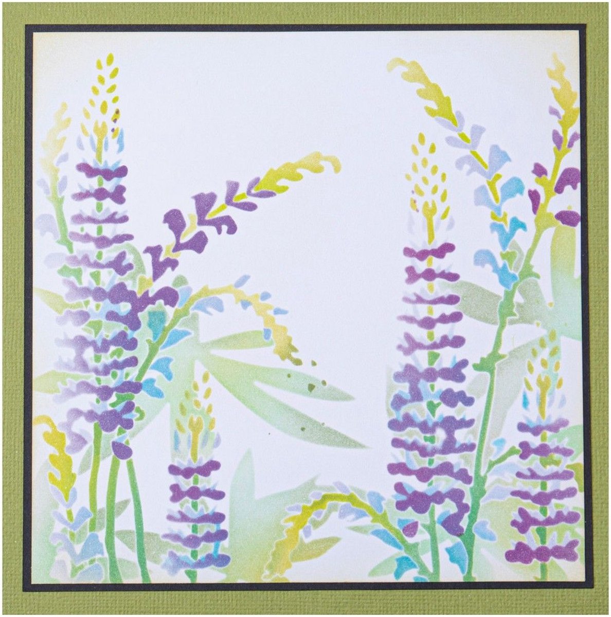 Sizzix • Layered Stencils Layered Wildflowers 4pcs