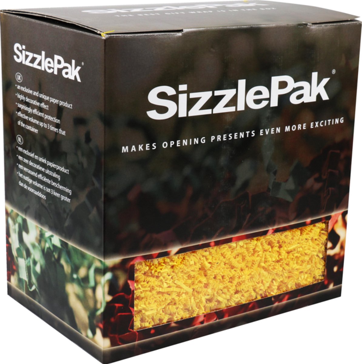 SizzlePak® Vulmateriaal - Papier - 1.25kg - geel