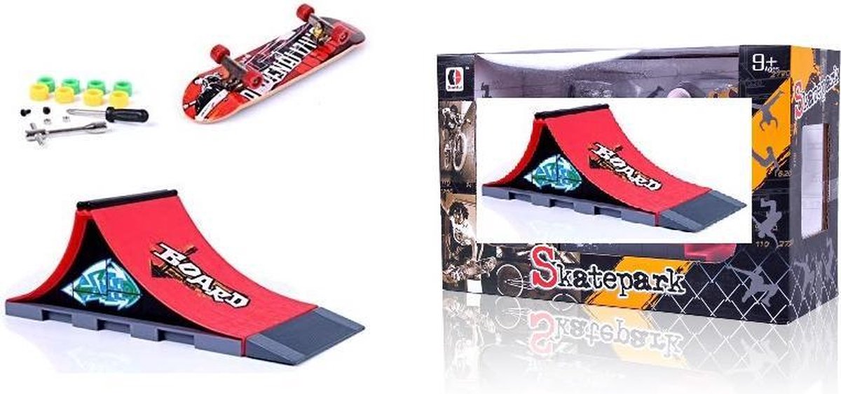 Fingerboard Skatepark Spine