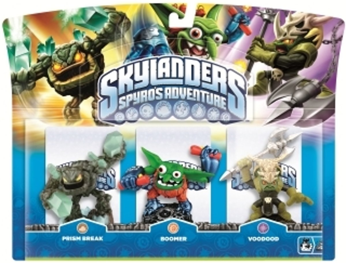 Skylanders Spyros Adventure: Triple Pack Voodood, Boomer, Prism Break