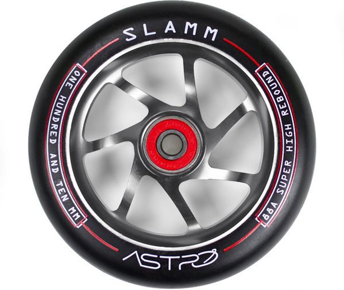 Slamm Astro 110mm Stuntstep Wielen Titanium