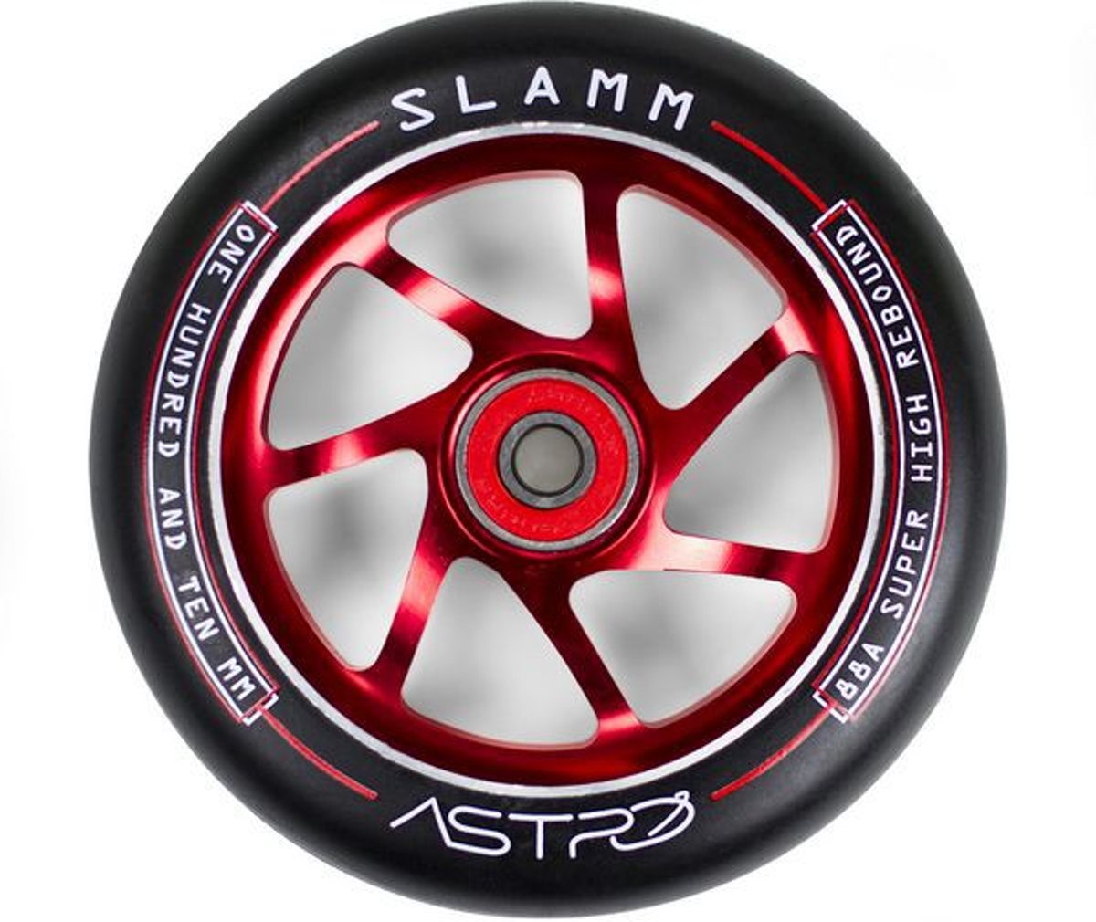 Slamm Astro 110mm Wielen Rood