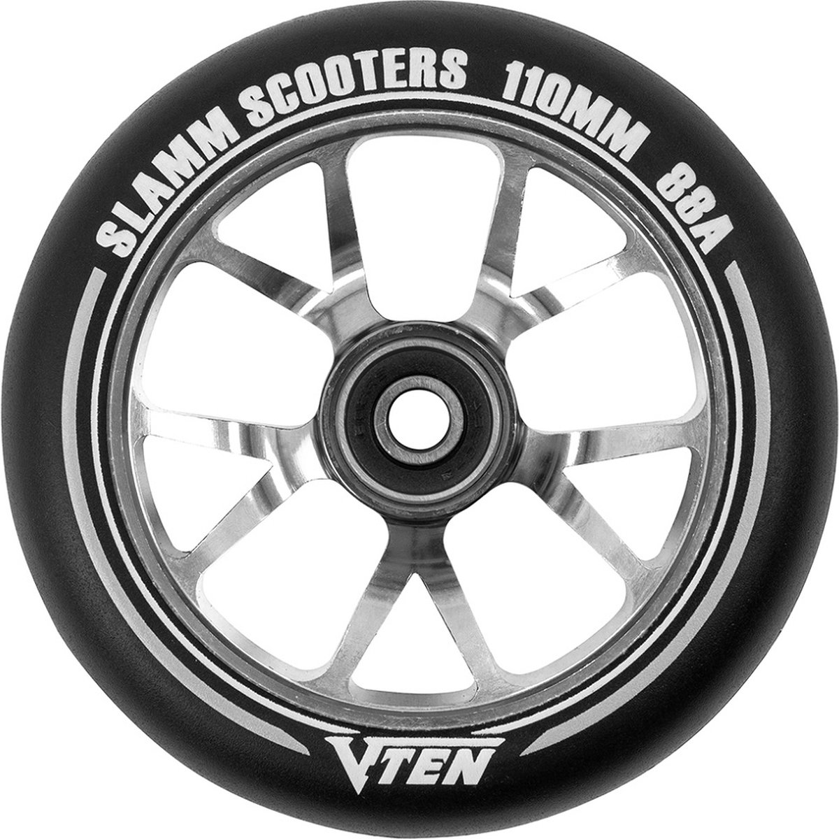   V-TenII 110mm Stuntstep Wiel Titanium color