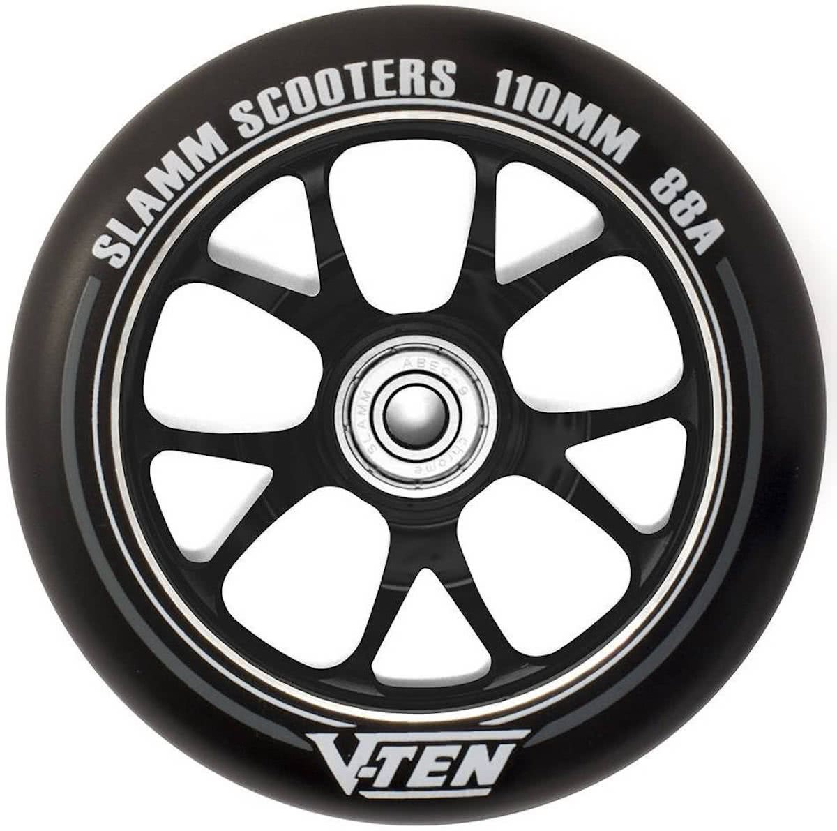 Slamm V-ten Ii 110 Mm Wiel Stuntstep Zwart Per Stuk