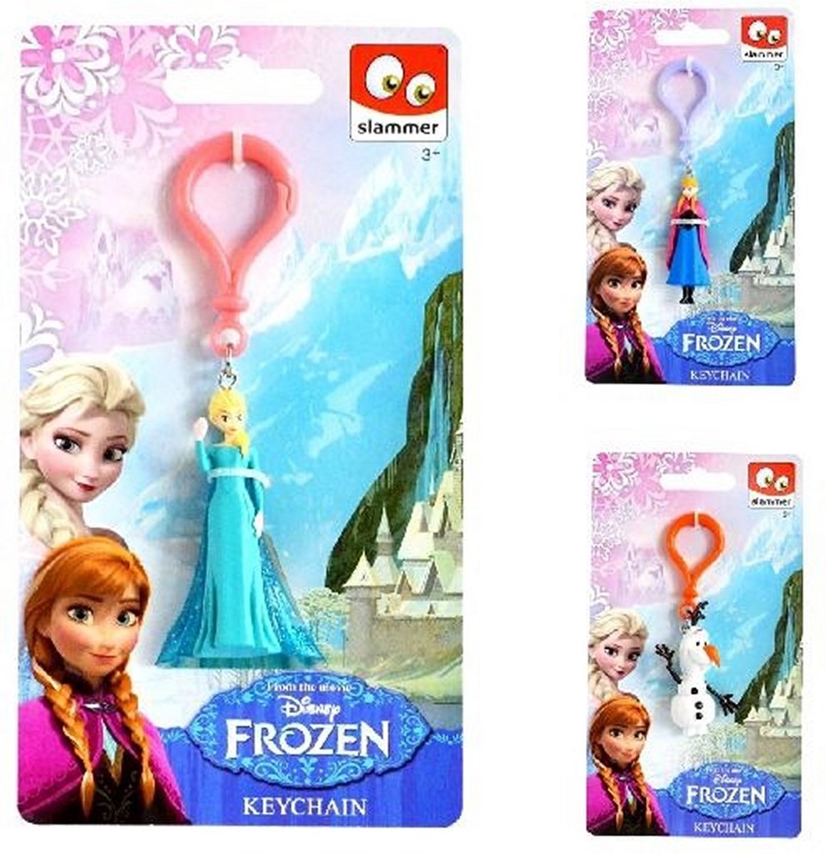 Disney Frozen 3D Sleutelhanger Assorti