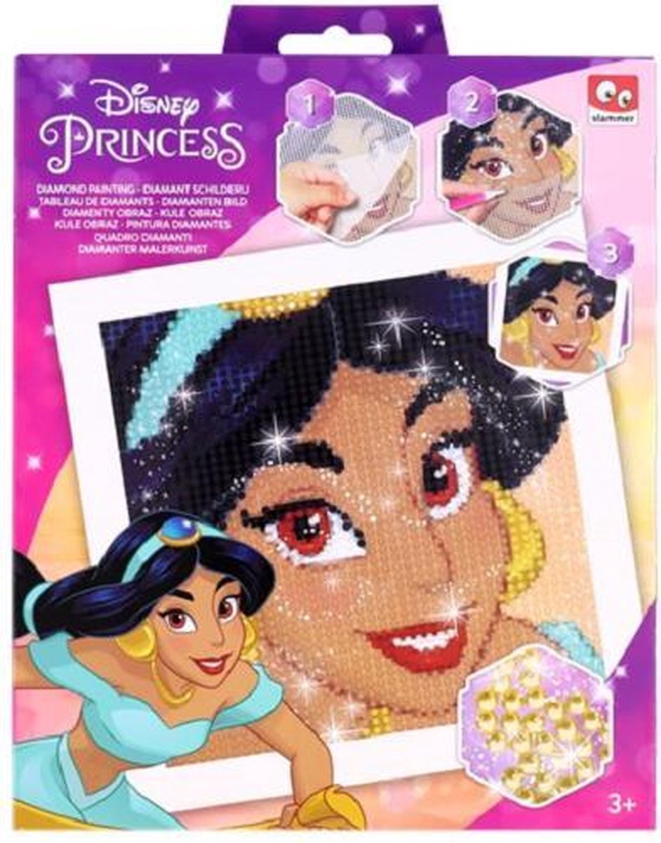 Slammer - DISNEY JASMINE - DIAMOND PAINTING - DIAMOND PAINTING VOOR KINDEREN