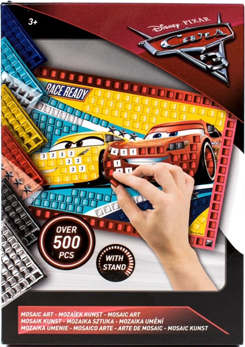 Slammer Disney Cars 3 Mozaïekstickers 500-delig