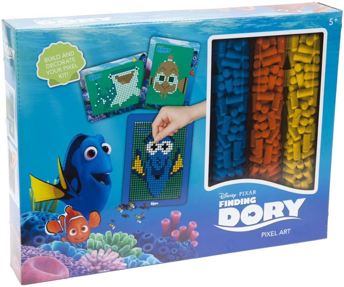 Slammer Finding Dory Pixel Art Insteek Mozaïk