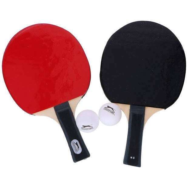 Slazenger tafeltennisset 4-delig rood/zwart