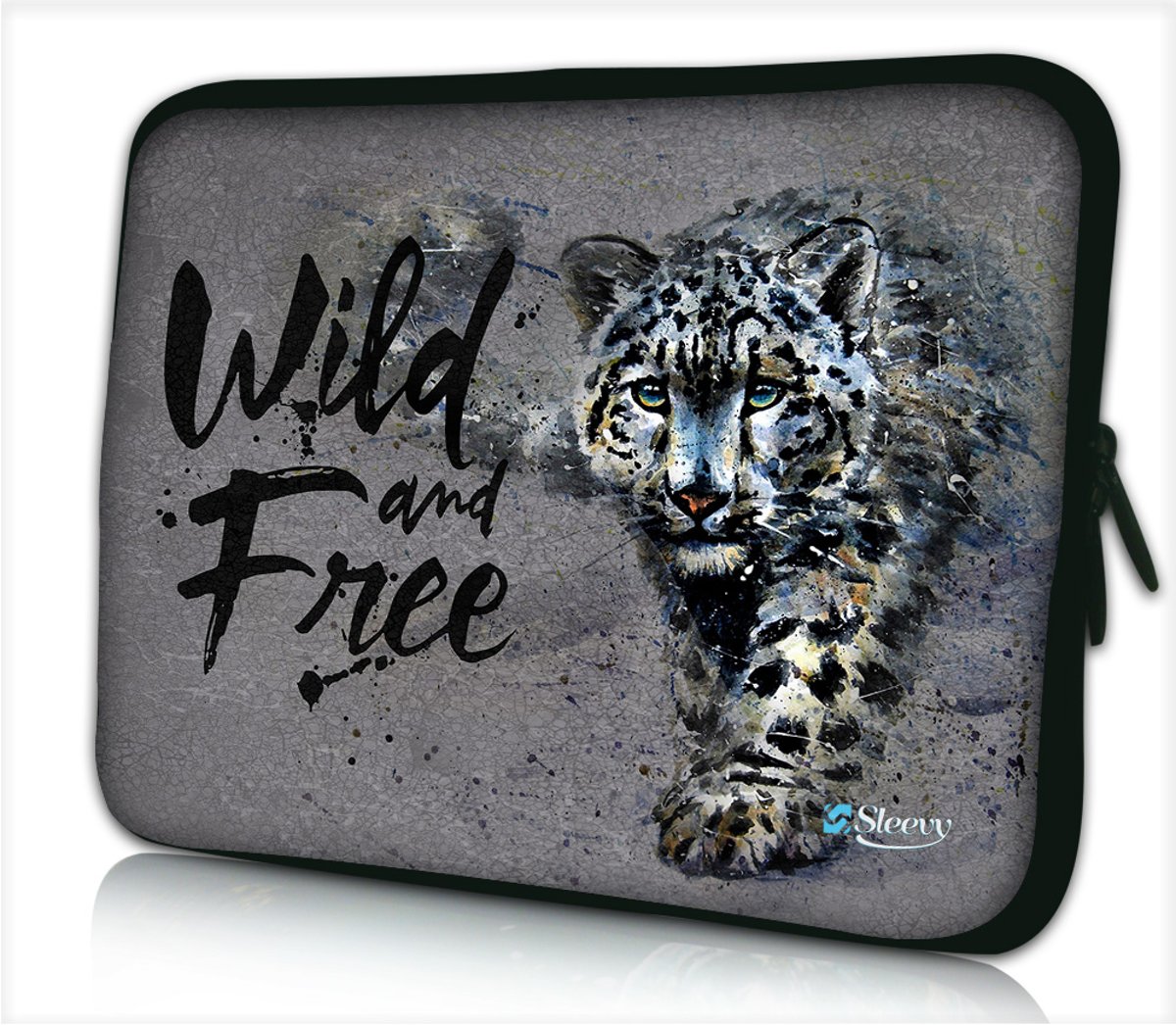 Laptophoes 11,6 inch wild and free - Sleevy - Laptop sleeve - Macbook hoes - beschermhoes