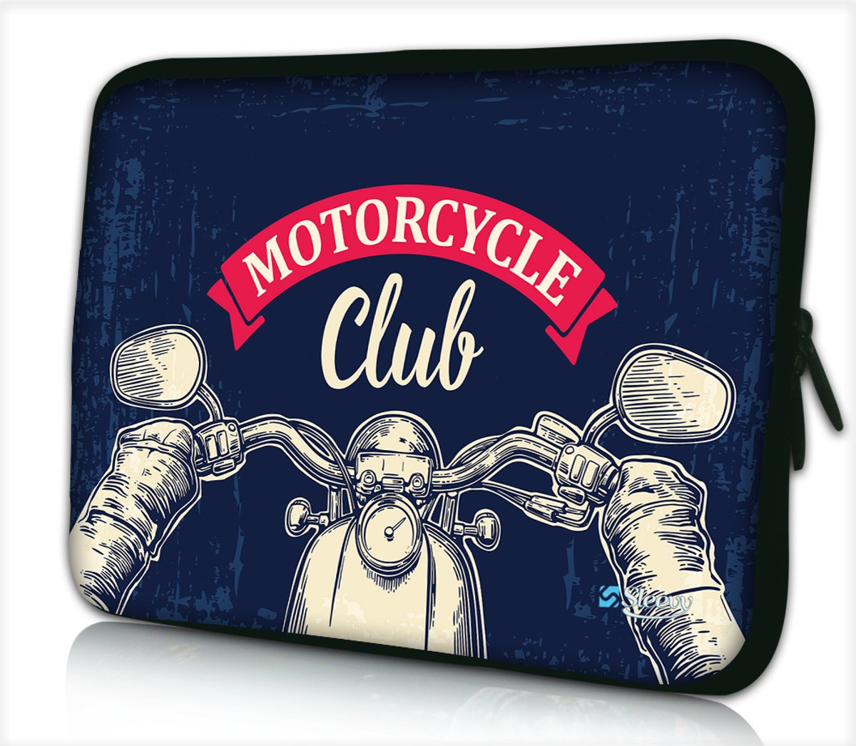 Laptophoes 15,6 inch motorcycle club - Sleevy - Laptop sleeve - Macbook hoes - beschermhoes