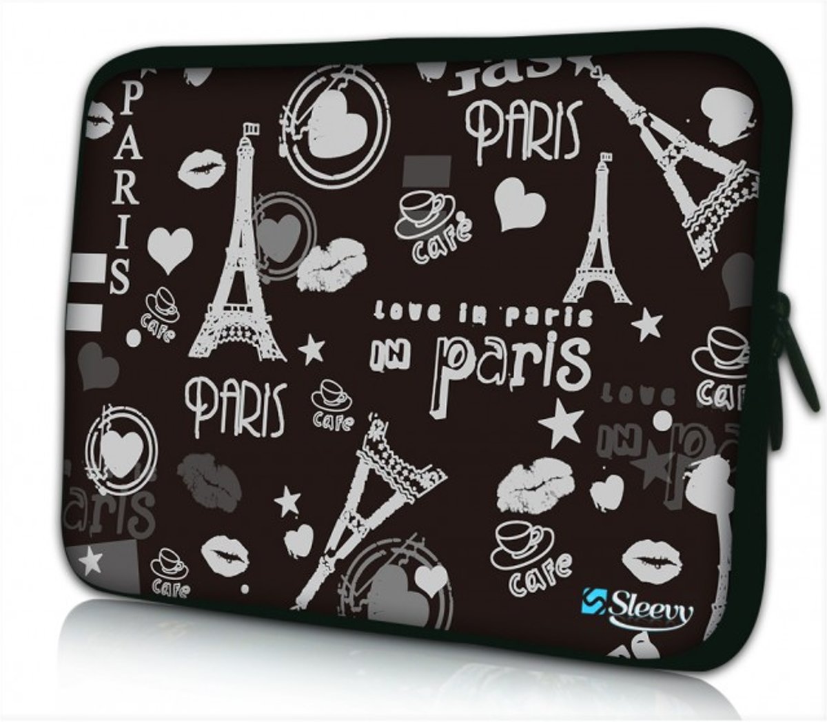 Sleevy 10 laptop/tablet hoes Love Paris - tabletsleeve - tablet sleeve - ipad sleeve