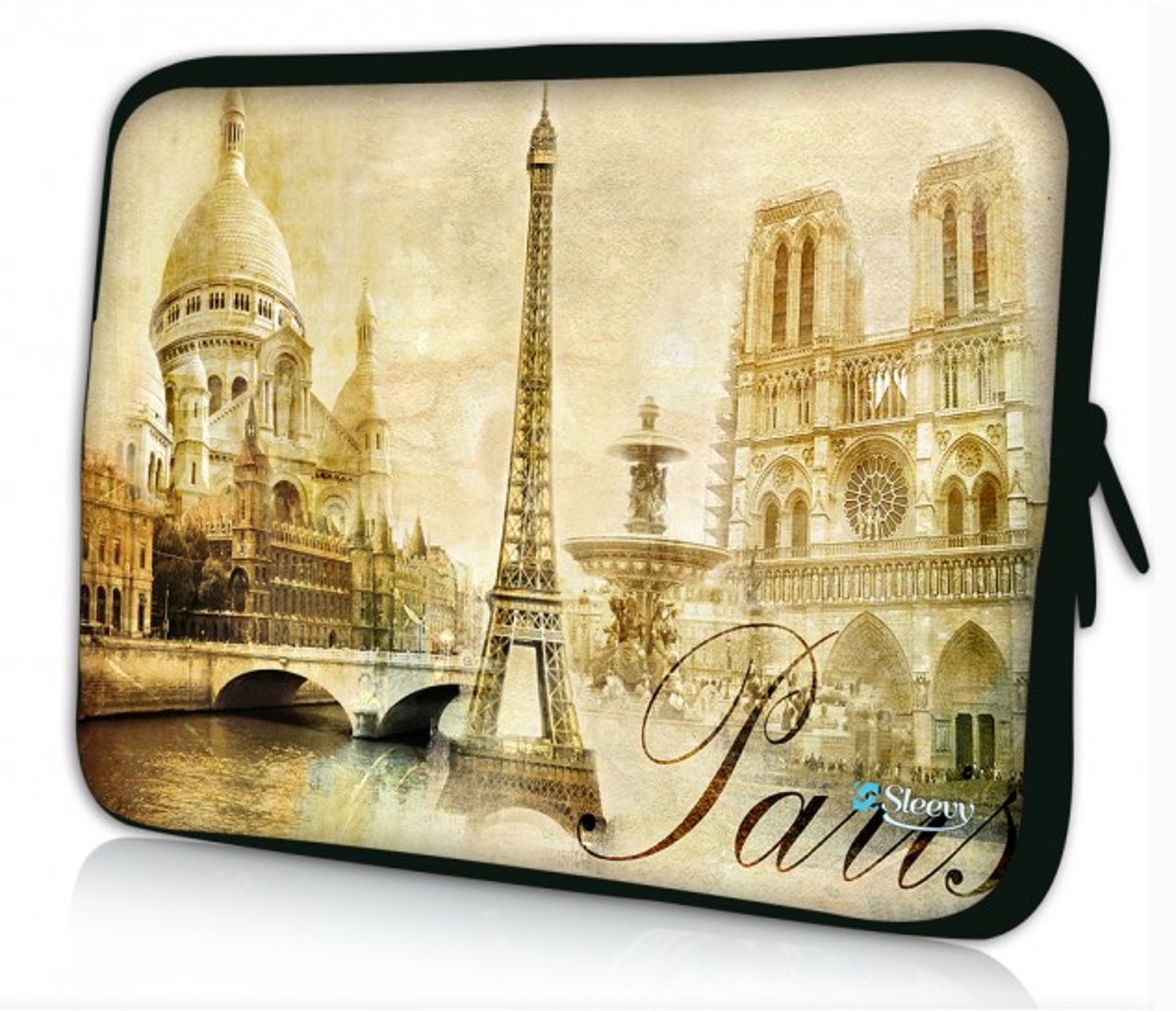 Sleevy 10 laptop/tablet hoes Paris - tabletsleeve - tablet sleeve - ipad sleeve