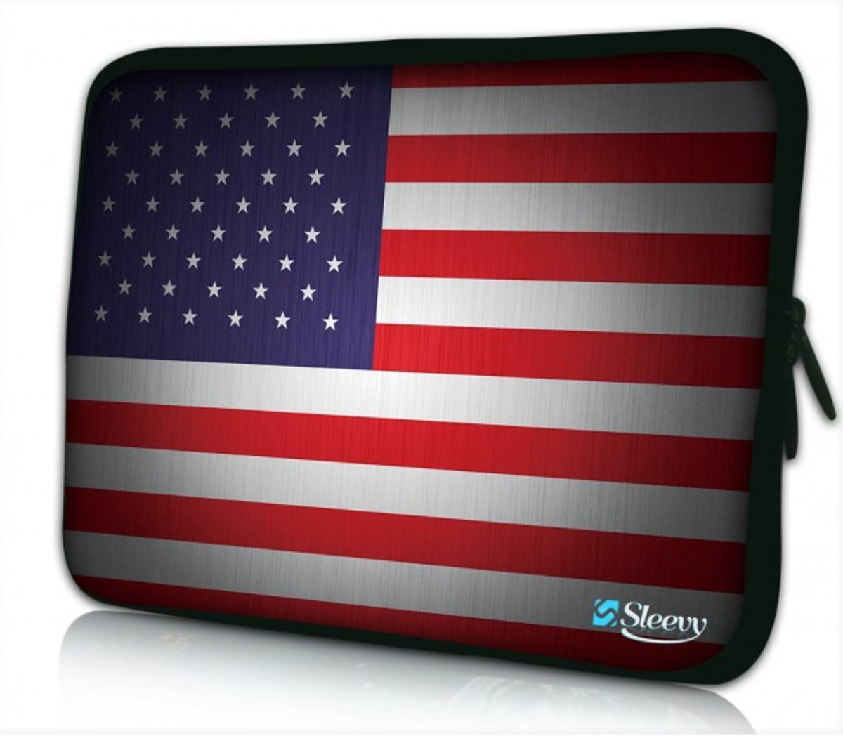 Sleevy 10 laptop/tablet hoes USA vlag - tabletsleeve - tablet sleeve - ipad sleeve