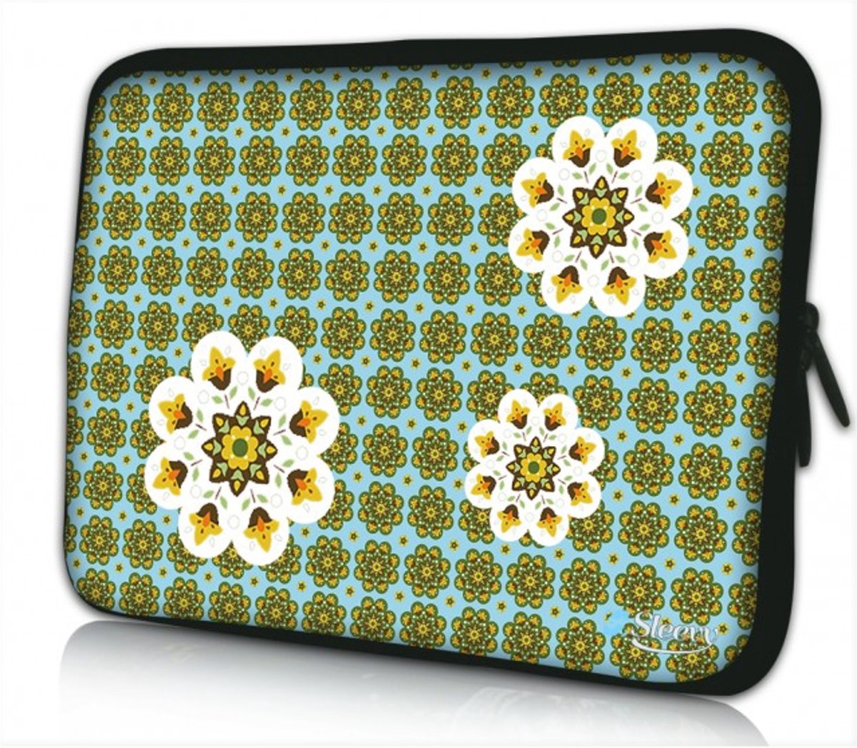 Sleevy 10 laptop/tablet hoes creatief bloemen design - tabletsleeve - tablet sleeve - ipad sleeve