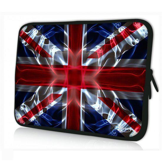 Sleevy 11,6 inch laptophoes macbookhoes Engelse vlag