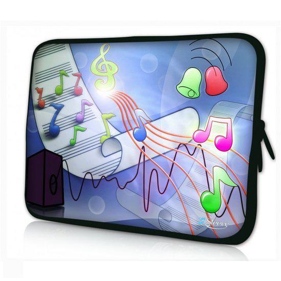 Sleevy 11,6 inch laptophoes macbookhoes muzieknoten