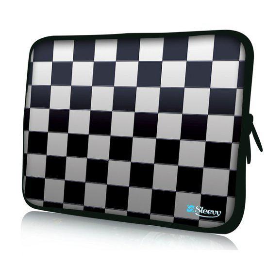 Sleevy 11,6 inch laptophoes macbookhoes schaakbord