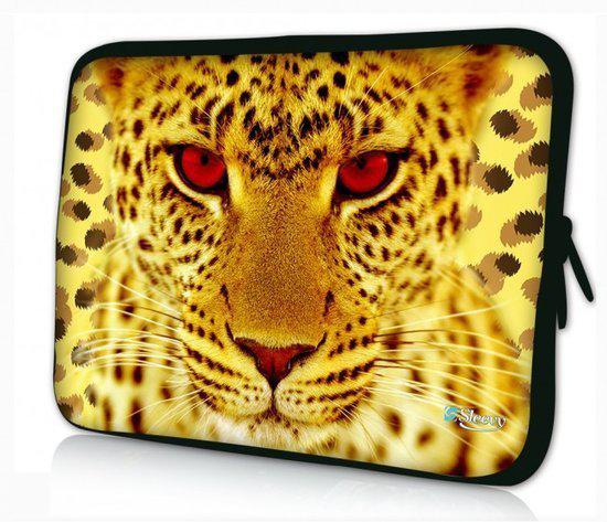 Sleevy 13.3 laptophoes cheeta