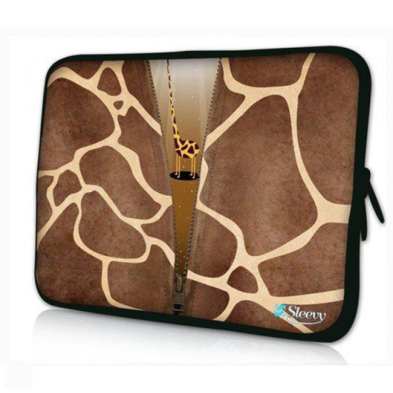 Sleevy 15,6 inch laptophoes giraffe