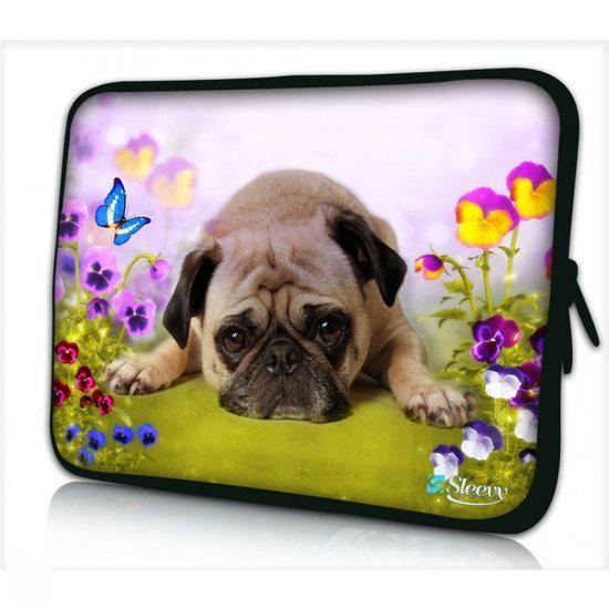 Sleevy 15,6 inch laptophoes hond