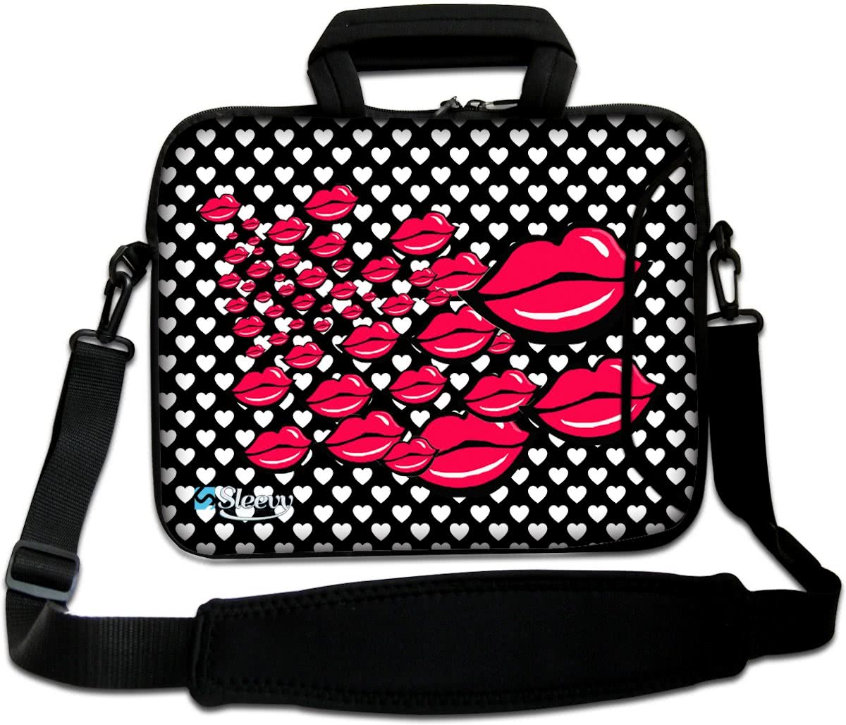 Sleevy 15,6  laptoptas Kiss me