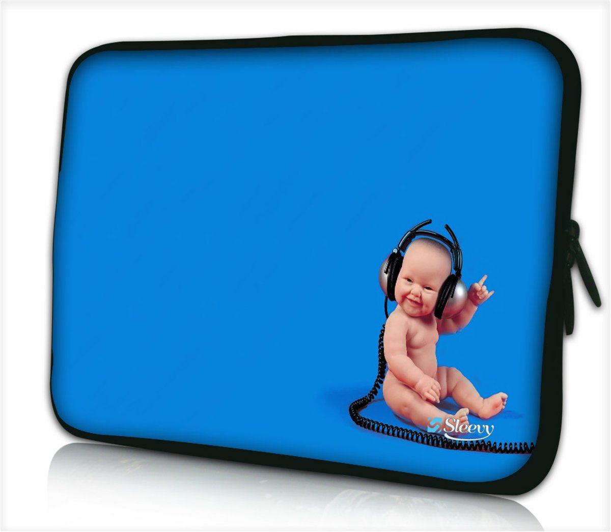 Tablet hoes / laptophoes 10,1 inch baby rocks music - Sleevy - Laptop sleeve - Macbook hoes - beschermhoes - tabletsleeve - tablet sleeve - ipad sleeve