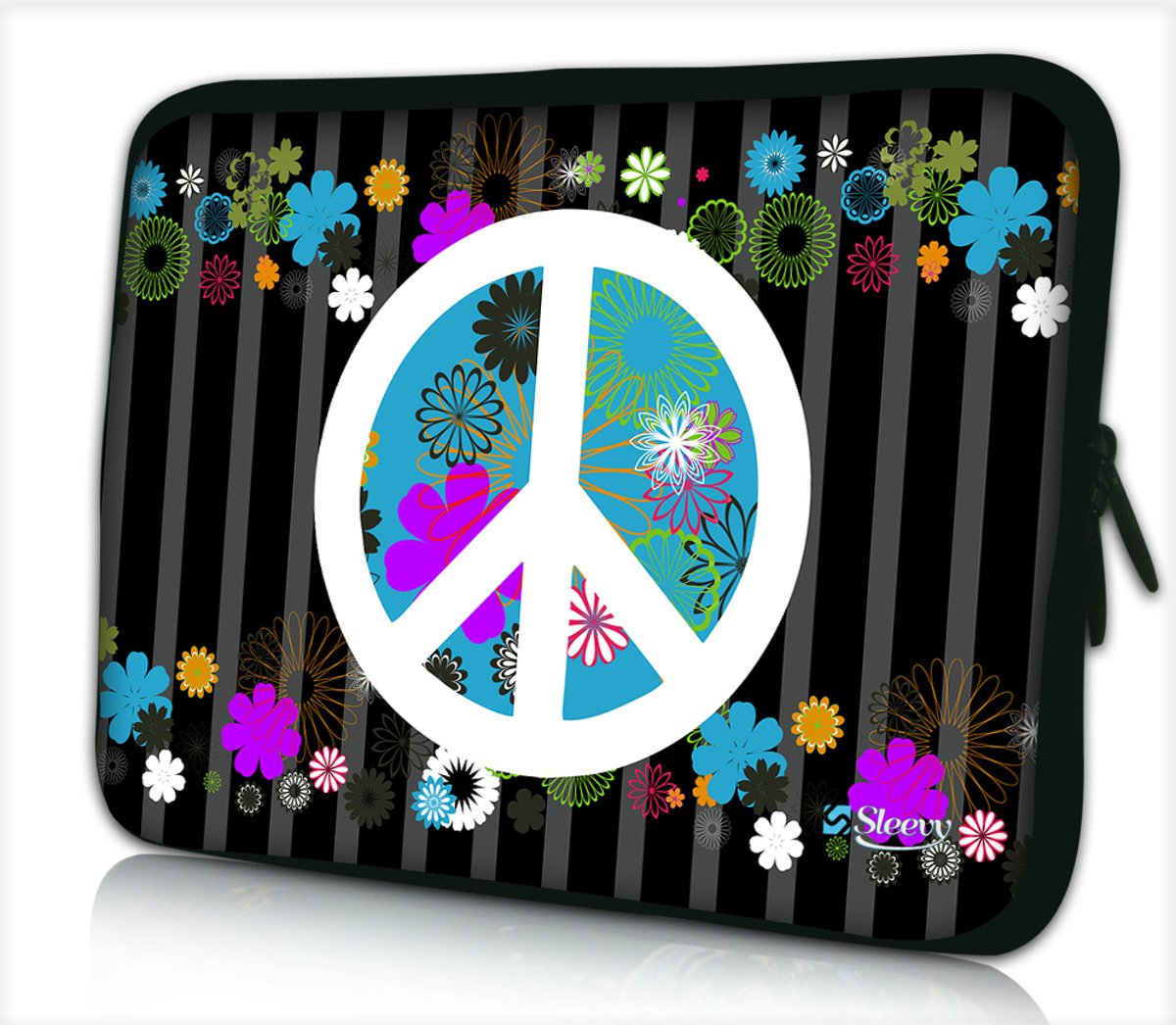 Tablet hoes / laptophoes 10,1 inch peace - Sleevy - Laptop sleeve - Macbook hoes - beschermhoes - tabletsleeve - tablet sleeve - ipad sleeve