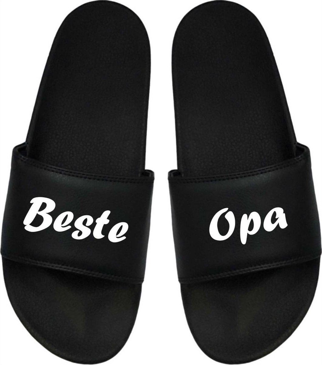 Cadeau Opa - Cadeau - Opa Badslippers - Heren badslippers - Cadeau Badslippers