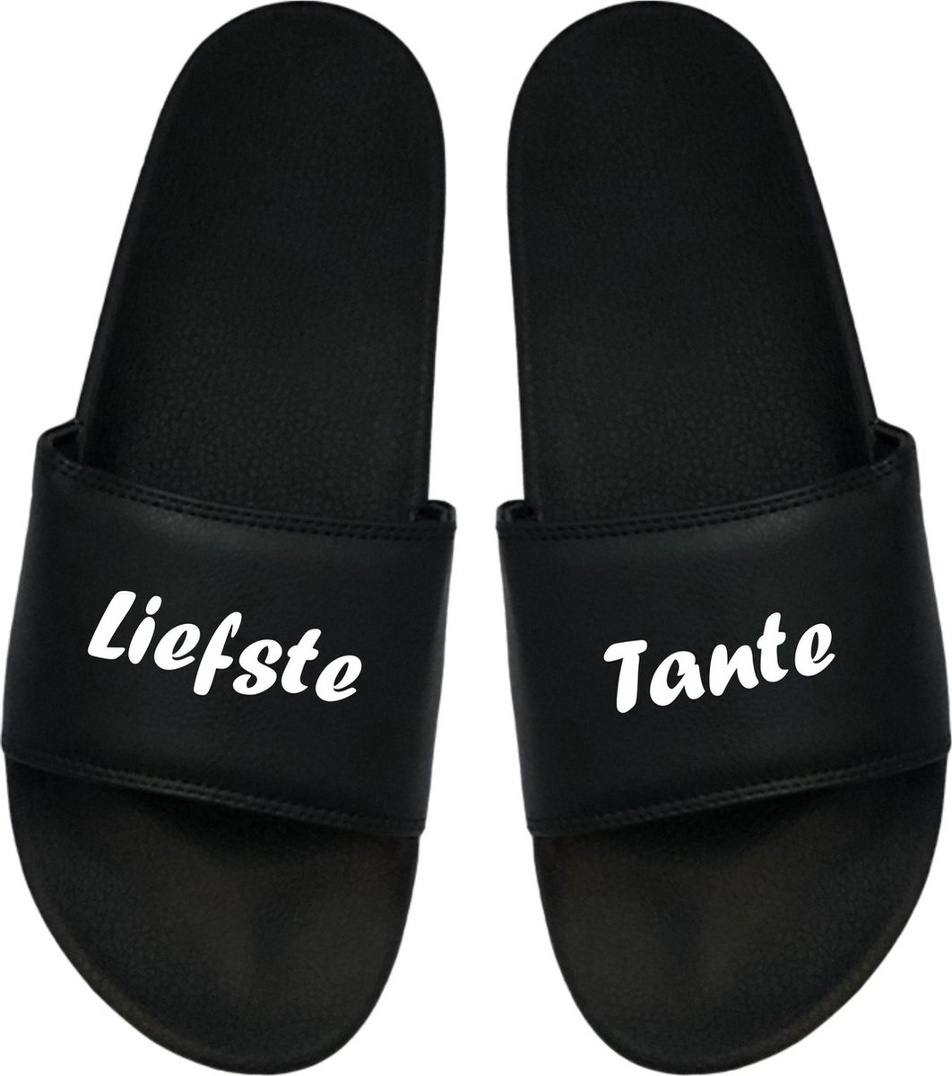 Cadeau Tante - Badslippers Tante - Cadeau Badslippers - Badslippers