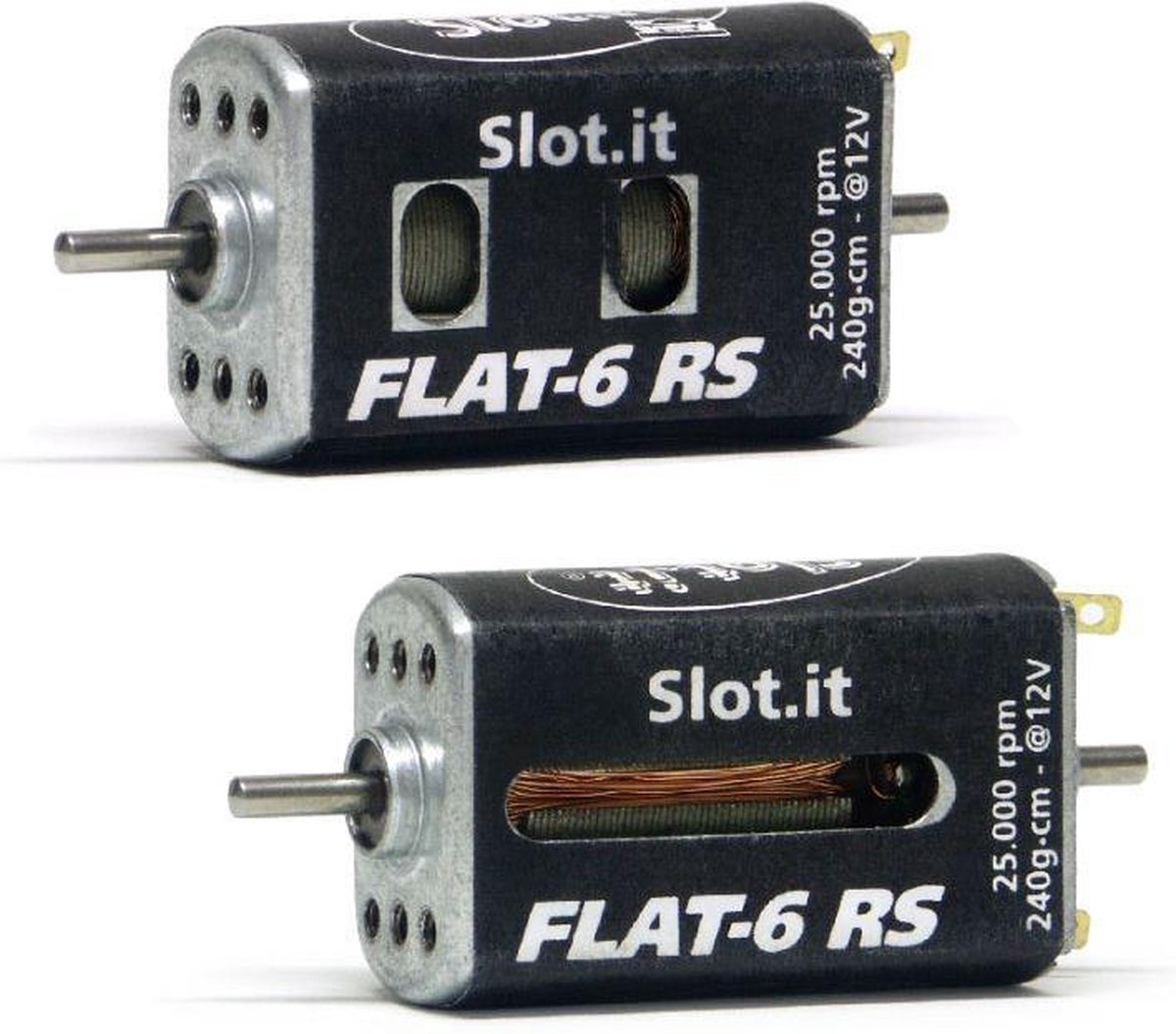 Slot.it - Motor Flat-6rs 24k Rpm 240g*cm 12v 15w Asym. - SL-MN14H - modelbouwsets, hobbybouwspeelgoed voor kinderen, modelverf en accessoires