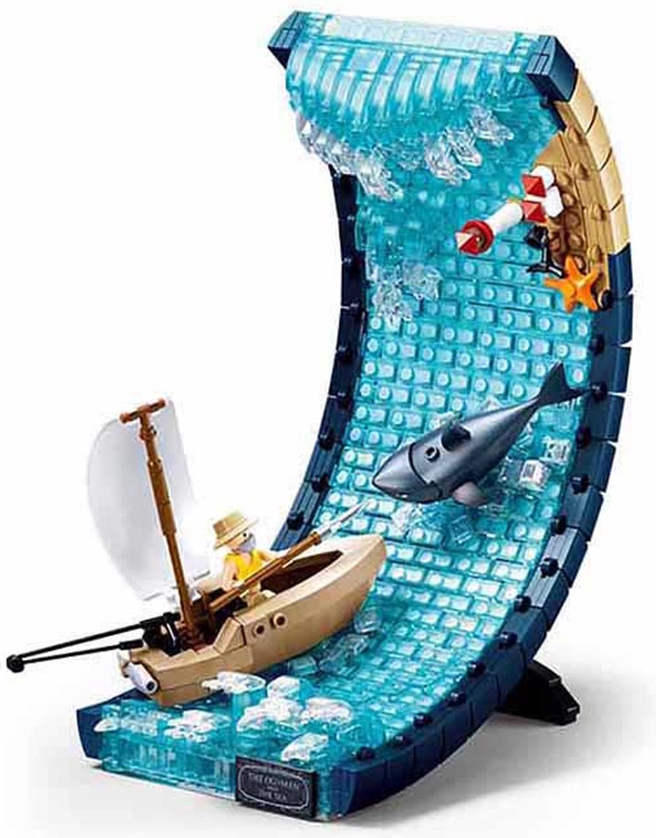   - Pleyerid de oude man en de zee,   8025, Bouwblokken