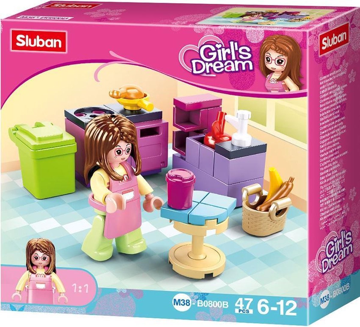 Sluban Girls Dream: Keuken (m38-b0800b)