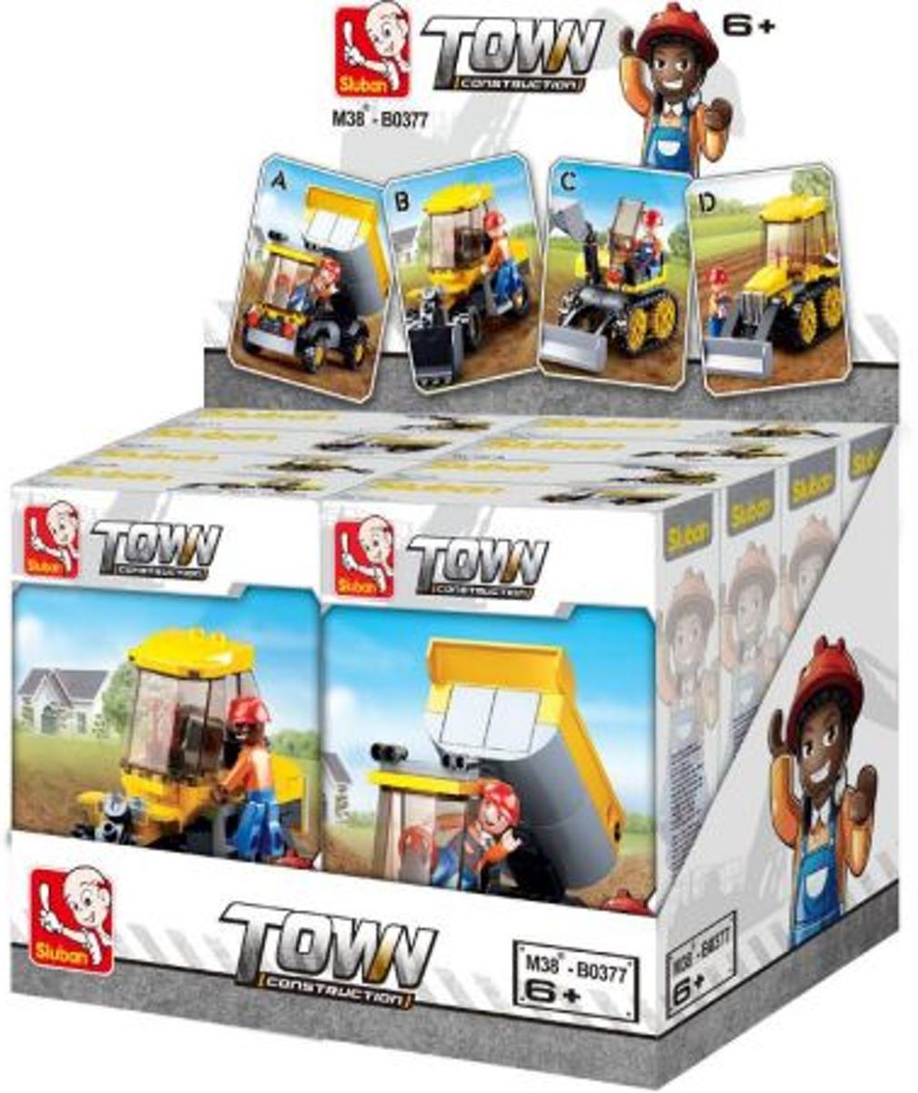   M38-B0377 Bouwstenen Town Serie 4 in 1