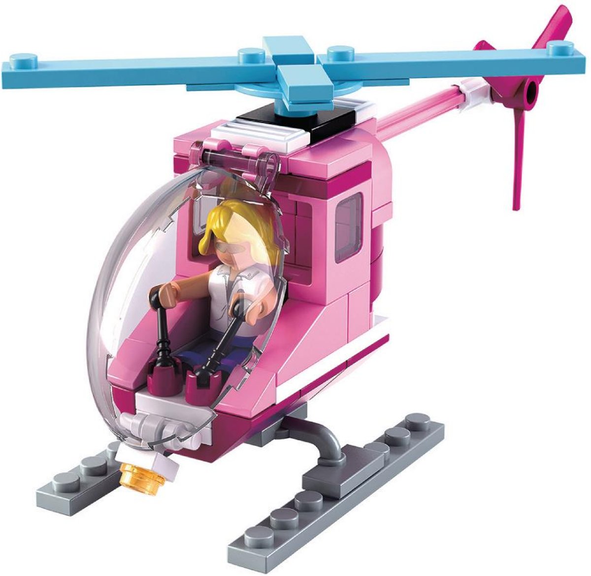   M38-B0600D Bouwstenen Girls Dream Serie Beach Helicopter