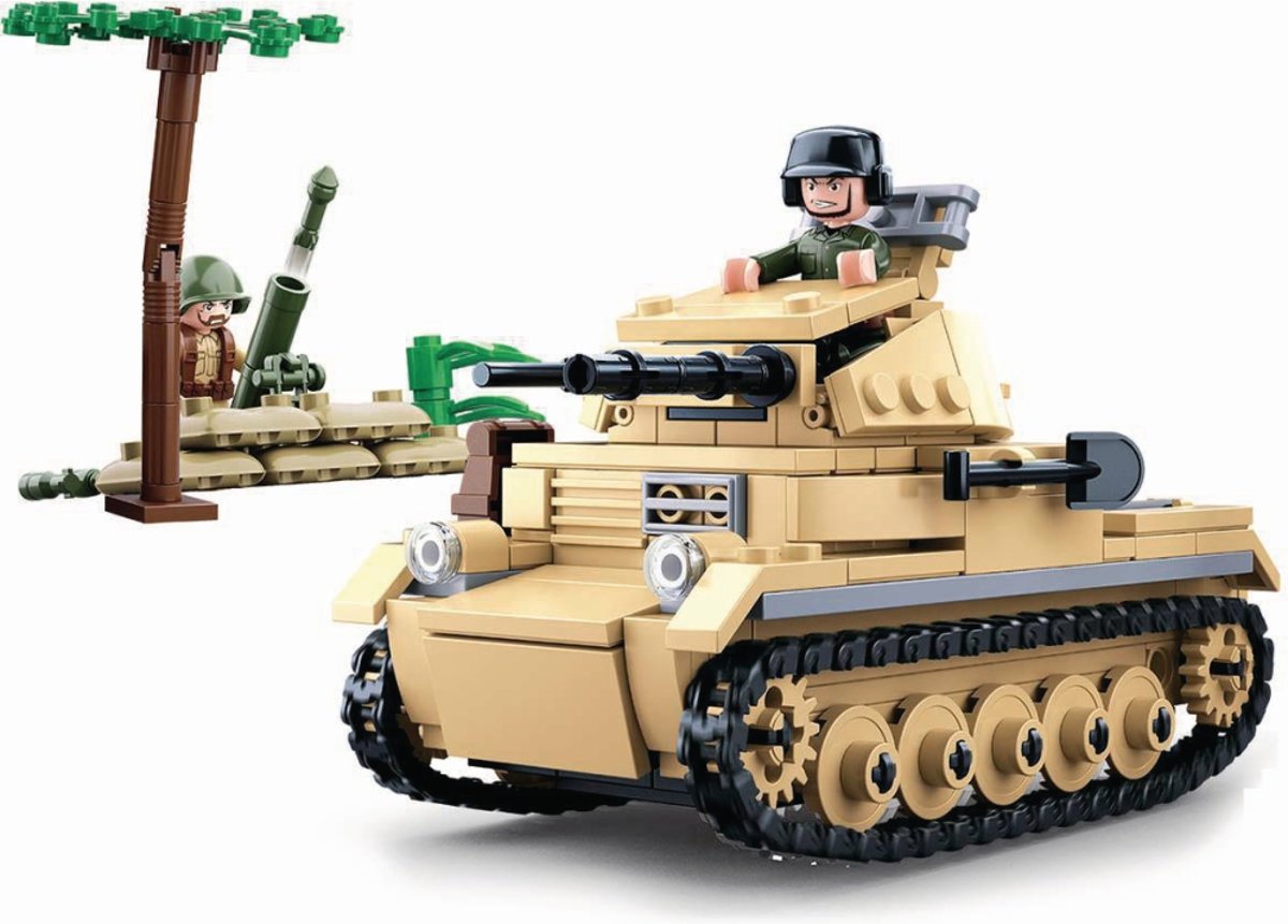   M38-B0691 Building Blocks Wwii Serie Panzer Ii German Tank